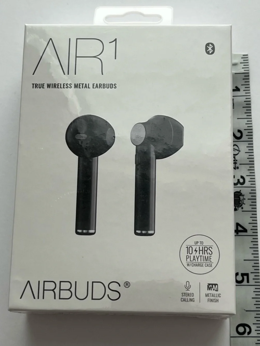 Wireless Bluetooth Earbuds AIR1 Black New Sealed